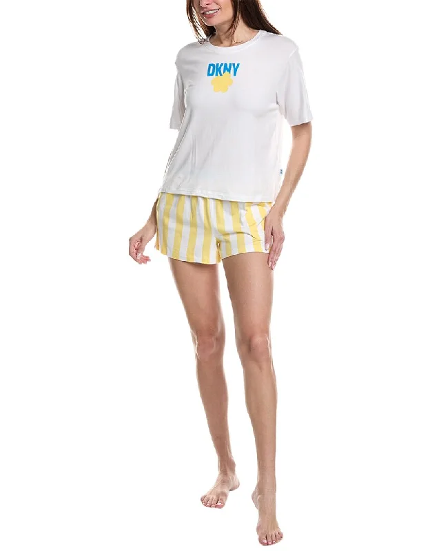 DKNY 2pc Top & Boxer Sleep Set