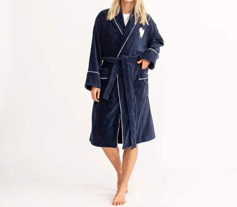 The Funday Robe In Indigo