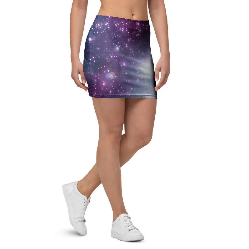 Cosmic Galaxy Space Mini Skirt