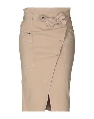 Liu •jo Women 3/4 length skirt Beige 10 UK