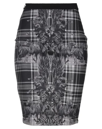 Philipp Plein Women Knee length skirt Black S INT