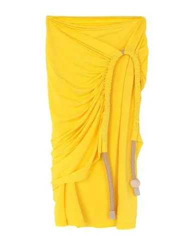 Ports 1961 Women Knee length skirt Yellow 8 UK