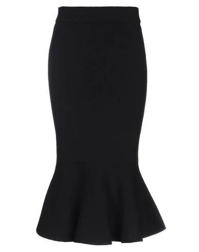 Michael Kors Collection Women 3/4 length skirt Black M INT