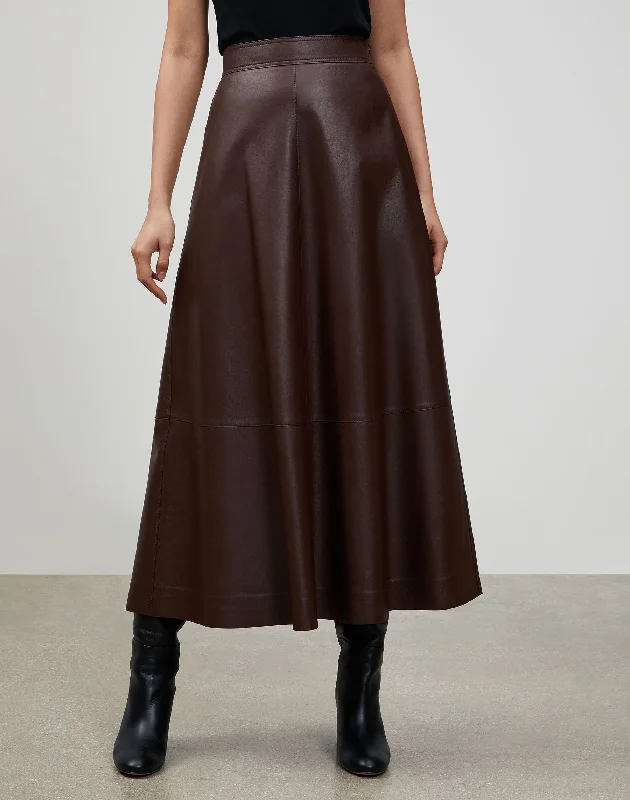 Italian Plonge Lambskin Sumner Skirt