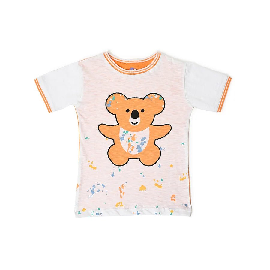 Bear Print T-Shirt