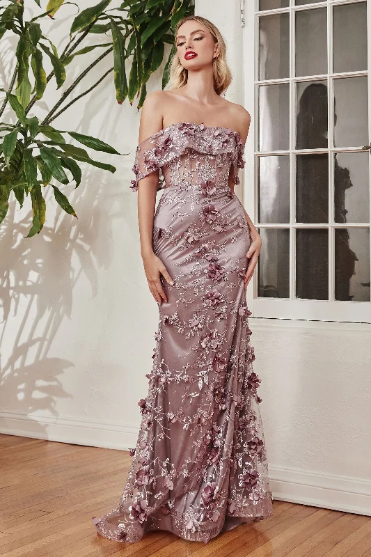 Cinderella Divine J832 Mauve 10 Sale High-low unclassified dresses