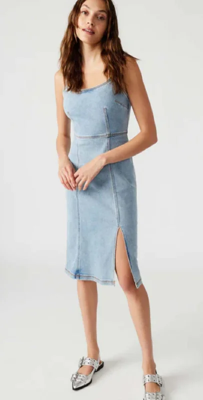 Steve Madden: Giselle Dress Blue Denim