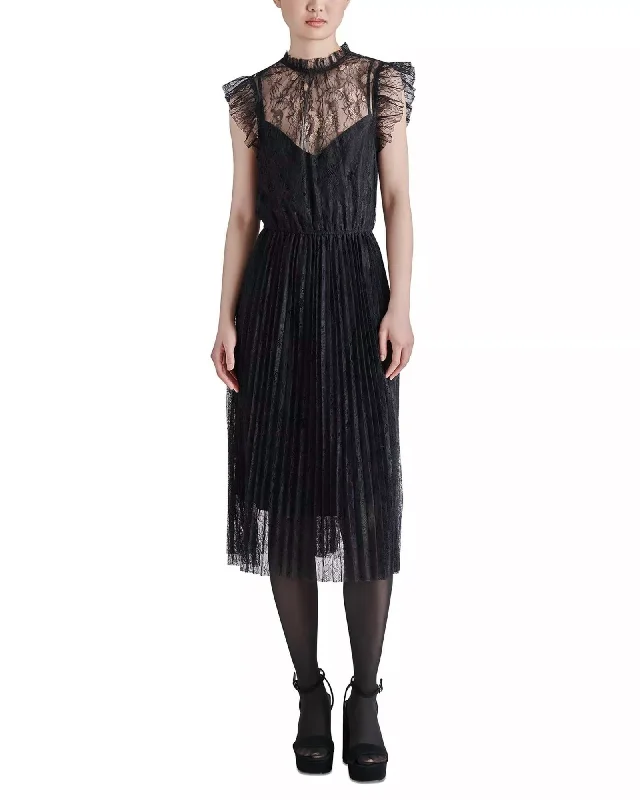 Izzo Lace Dress In Black | Black