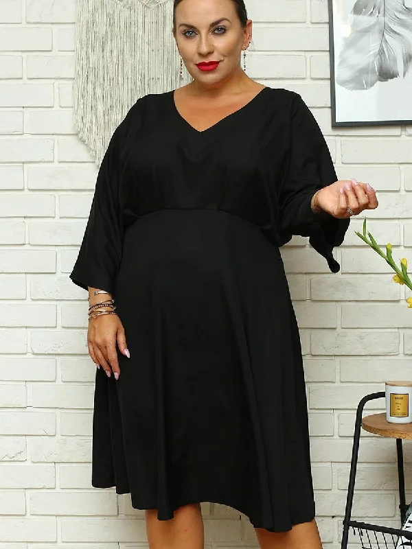 Plus size dress model 168959 Karko Plus Size Boho