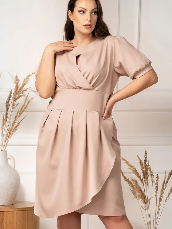 Plus size dress model 169159 Karko