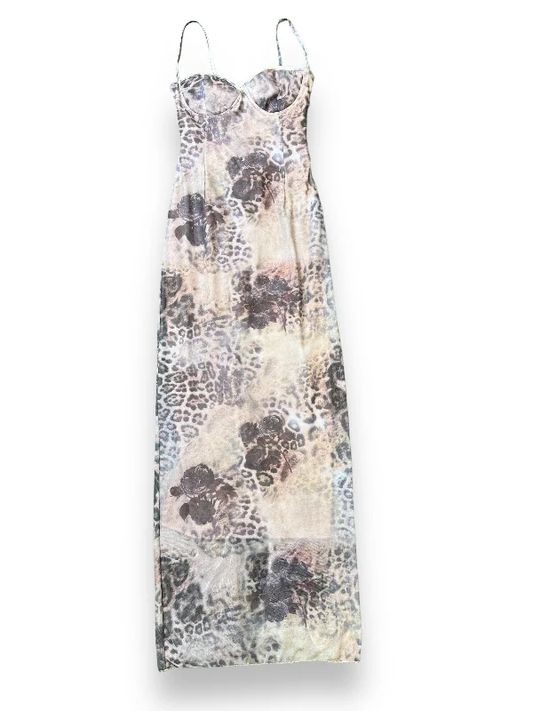 Y2K Leopard Bodycon Corset Dress